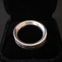 Antique Vintage Solid 925 Silver Menâs Band Very Heavy Ring Size UK X US 11 1/4
