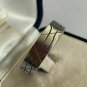Antique Vintage Solid 925 Silver Menâs Band Very Heavy Ring Size UK X US 11 1/4