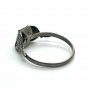 Antique Art Deco Sterling Silver Marcasite Ring Size N US 7
