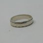 Antique Vintage Large Gents Sterling Silver 925 Plain Band Ring UK Z+1, US 13