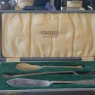 ANTIQUE VINTAGE CUTLERY 1922 IN ORIGINAL BOX-ALFRED RODEN AND SON SILVERSMITHS!!