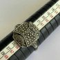 Antique Vintage Art Deco Sterling Silver & Marcasite Ring Size UK W, US 11 1/4