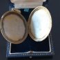 Antique Vintage Large Victorian 925 Silver Locket Engraved Keep Secret Pendant.
