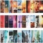 MAGNETIC 3 X NATURAL SCENERY Bookmark Collection Handmade Set