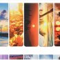 MAGNETIC 3 X NATURAL SCENERY Bookmark Collection Handmade Set