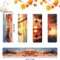 MAGNETIC 3 X NATURAL SCENERY Bookmark Collection Handmade Set