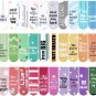 MAGNETIC 3 X INSPIRATIONAL QUOTES Bookmark Collection Handmade Set