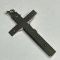 Vintage Sterling Silver Inri Christ Cross Crucifix Pendant For Chai. 3.5 Grams