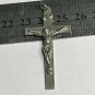 Vintage Sterling Silver Inri Christ Cross Crucifix Pendant For Chai. 3.5 Grams