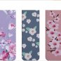 MAGNETIC 3 X Flowers Bookmark Collection Handmade Set