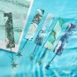 3 X Ocean Theme Bookmark Collection Handmade Set - Beautiful!!!!
