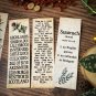 OUTLANDER Sassenach Bookmark Collection Handmade Set