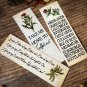 OUTLANDER Sassenach Bookmark Collection Handmade Set