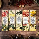 Romantic Poets Bookmark Collection Handmade Set