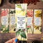 Romantic Poets Bookmark Collection Handmade Set