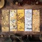 Antique Mythical Maps Bookmark Collection Handmade Set