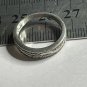 Vintage 1950-s 925 Silver Celtic Viking Accent Band Ring UK L , US 5 3/4