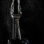 Vintage 1990-s Blue Topaz 925 Silver Pendant & 16 inch Silver Chain.