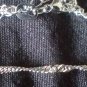 Vintage 1990-s Blue Topaz 925 Silver Pendant & 16 inch Silver Chain.
