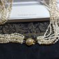 Antique Vintage 1950-s Huge Rice Pearl Necklace with Beautiful Clasp.