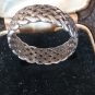 Antique Vintage 1940-s Celtic Sterling Silver Band Ring Size UK S, US 9