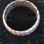 Antique Vintage 1940-s Celtic Sterling Silver Band Ring Size UK S, US 9