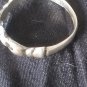 Antique Vintage Very Old 1800-s IRISH CLADDAGH Silver Ring Size UK P, US 7.5