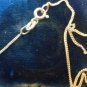 Antique Vintage 1920-s Sterling Silver Citrine and Marcasite Pendant Necklace.