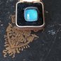 Antique Vintage Edwardian Moonstone 925 Silver Ring Size UK N, US 7
