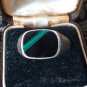 Vintage 1940-s 925 Sterling Silver SIGNET Ring Size US Size 10 3/4, UK Size V