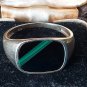 Vintage 1940-s 925 Sterling Silver SIGNET Ring Size US Size 10 3/4, UK Size V