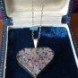 Antique Vintage 1940-s 800 Silver Flower Daisy Jewelry Set - 19.51g- Amazing!!!