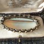Antique Vintage Victorian Large Mother of Pearl Brooch - Very Rare and Beautiful
