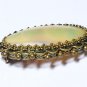 Antique Vintage Victorian Large Mother of Pearl Brooch - Very Rare and Beautiful
