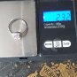 Vintage 1980-s Zircon Sterling Silver Ring Size UK N, US 6.5