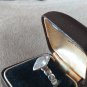Antique Vintage 1920 Denmark Spinning Silver Ring UK O , US 7 All Hallmarks!