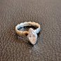 Antique Vintage 1920 Denmark Spinning Silver Ring UK O , US 7 All Hallmarks!