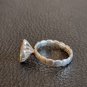 Antique Vintage 1920 Denmark Spinning Silver Ring UK O , US 7 All Hallmarks!