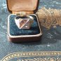 Antique Vintage Victorian Silver and Gold Stone Set Ring - UK Size U, US 10 1/4