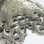 VINTAGE Extremely Large Scottish Pewter Cini Gemini Zodiac Cherubs Brooch.