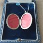 Vintage 1960-s 925 Large Silver Butterfly Locket Pendant Necklace with Chain .