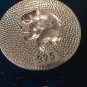 Vintage 1950-s Sterling Silver St Christopher Pendant on 20 Inch Chain 11.0 gram