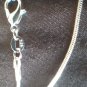 Vintage 1950-s Sterling Silver St Christopher Pendant on 20 Inch Chain 11.0 gram