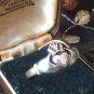 Antique Vintage Edwardian 925 Sterling Silver CLADDAGH Ring UK Size Y, US 12