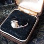 Vintage 1990-s Pearl and CZ Sterling Silver Ring Size UK N , US 6.75