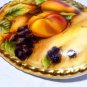 Vintage 1950-s Genuine Gold Edged Fine Bone China Fruit BROOCH in Original Box.