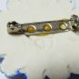 Vintage 1980-s Beautiful Blue/Cream Glazed Ceramic/Porcelain Daisy Flower BROOCH