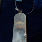 Antique Vintage 1900-s Egyptian Solid Silver 9 ct Gold Pendant on 16 inch Chain