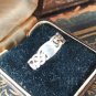 Antique Vintage Early 1900-s Celtic Bowen Knot Silver Ring, Size UK M , US 6