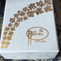 Vintage Genuine CANADIAN CARVED JADE Maple Leaf BROOCH in Original Box.